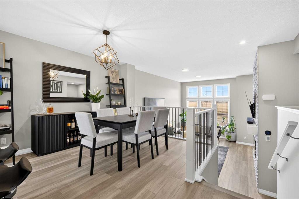 261 Masters Road Se, Calgary, AB - Indoor Photo Showing Dining Room
