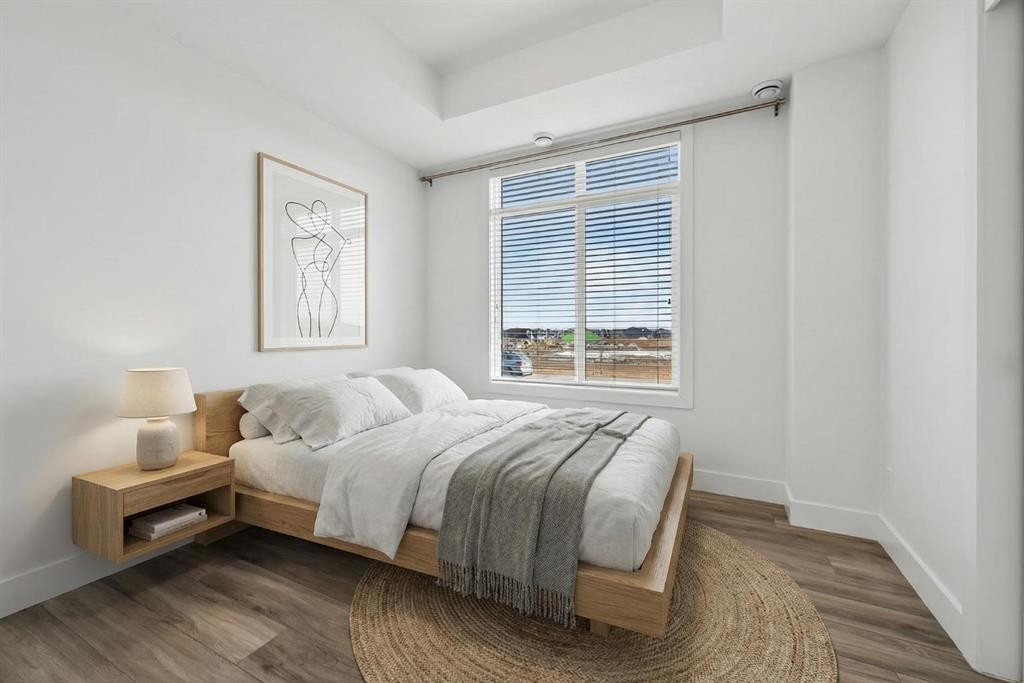 214 Seton Passage Se, Calgary, AB - Indoor Photo Showing Bedroom