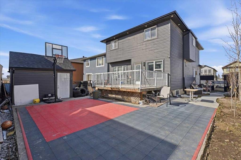 73 Saddleland Close Ne, Calgary, AB - Outdoor With Deck Patio Veranda With Exterior