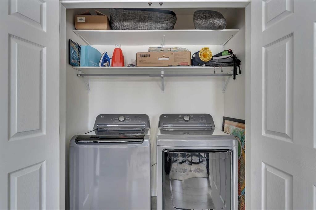 4824 Claret Street Nw, Calgary, AB - Indoor Photo Showing Laundry Room