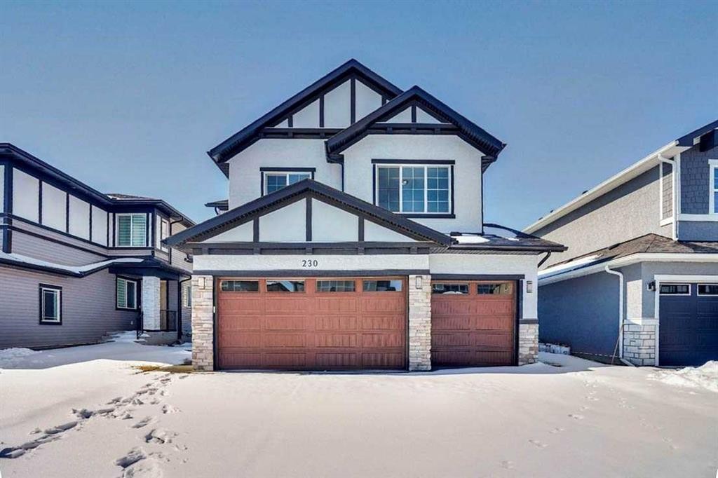 230 Kinniburgh Loop, Chestermere, AB - Outdoor With Facade