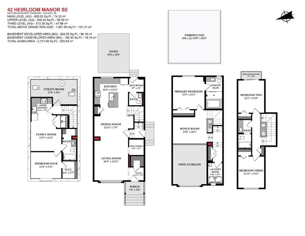 42 Heirloom Manor Se, Calgary, AB - Other