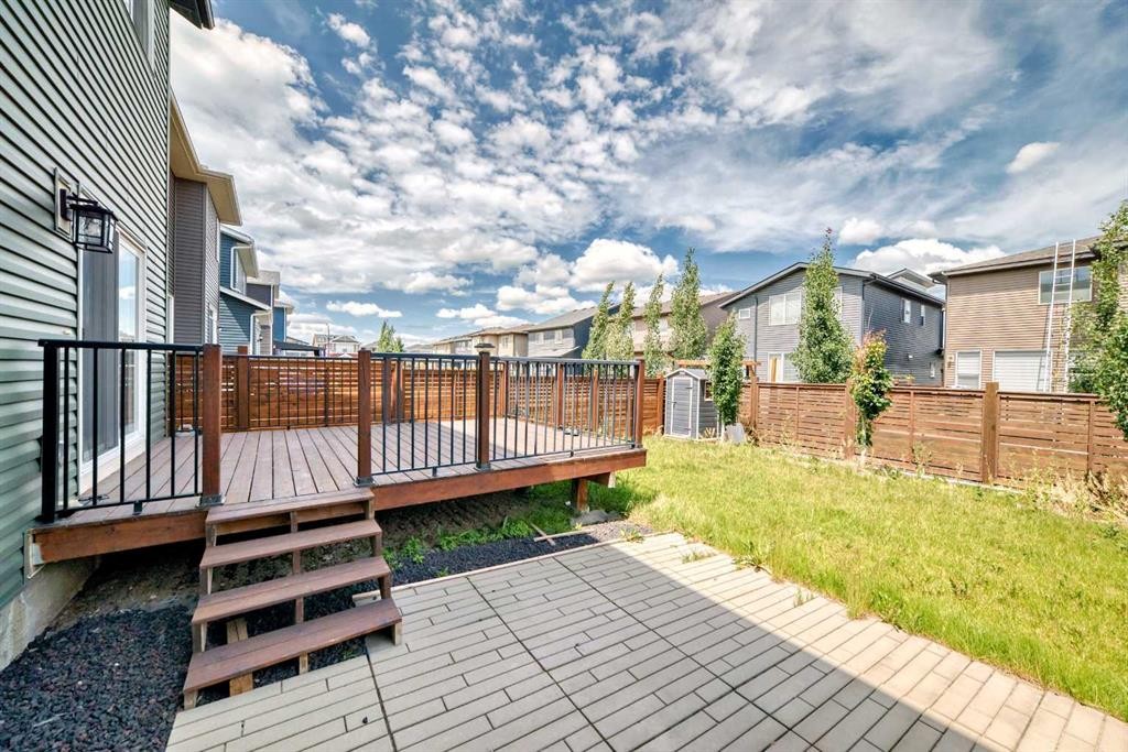 80 Howse Manor Ne, Calgary, AB - Outdoor With Deck Patio Veranda