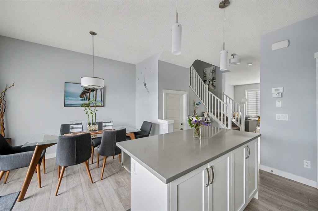 38 Sage Bluff Gate Nw, Calgary, AB - Indoor Photo Showing Dining Room