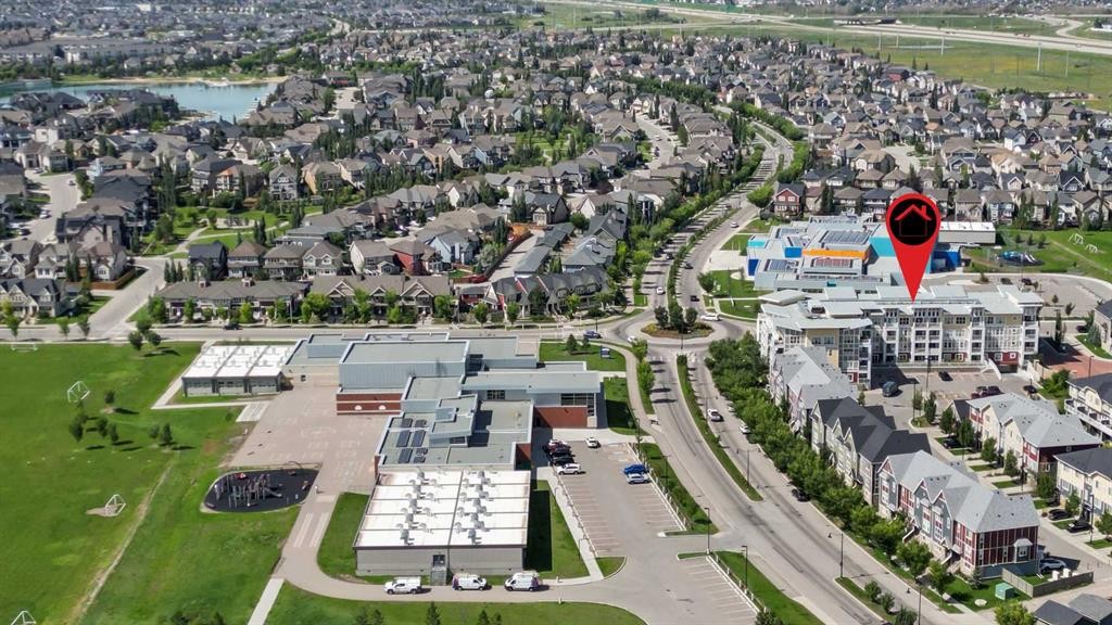 308-402 Marquis Lane Se, Calgary, AB - Outdoor With View