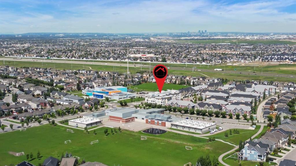308-402 Marquis Lane Se, Calgary, AB - Outdoor With View