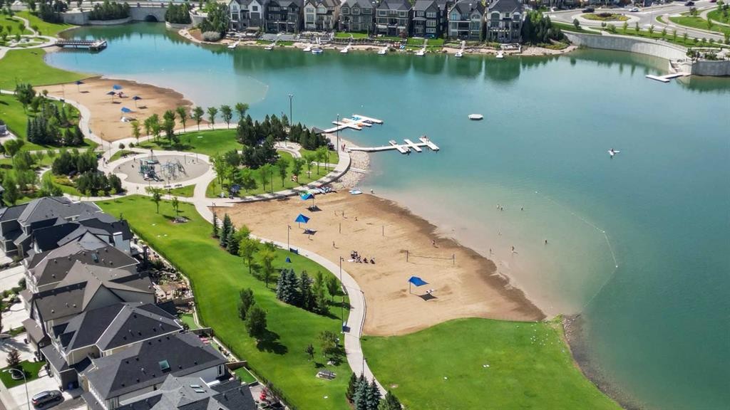 308-402 Marquis Lane Se, Calgary, AB - Outdoor With Body Of Water With View