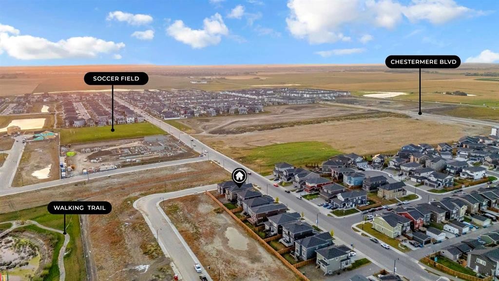 628 West Lakeview Drive, Chestermere, AB - Outdoor With View
