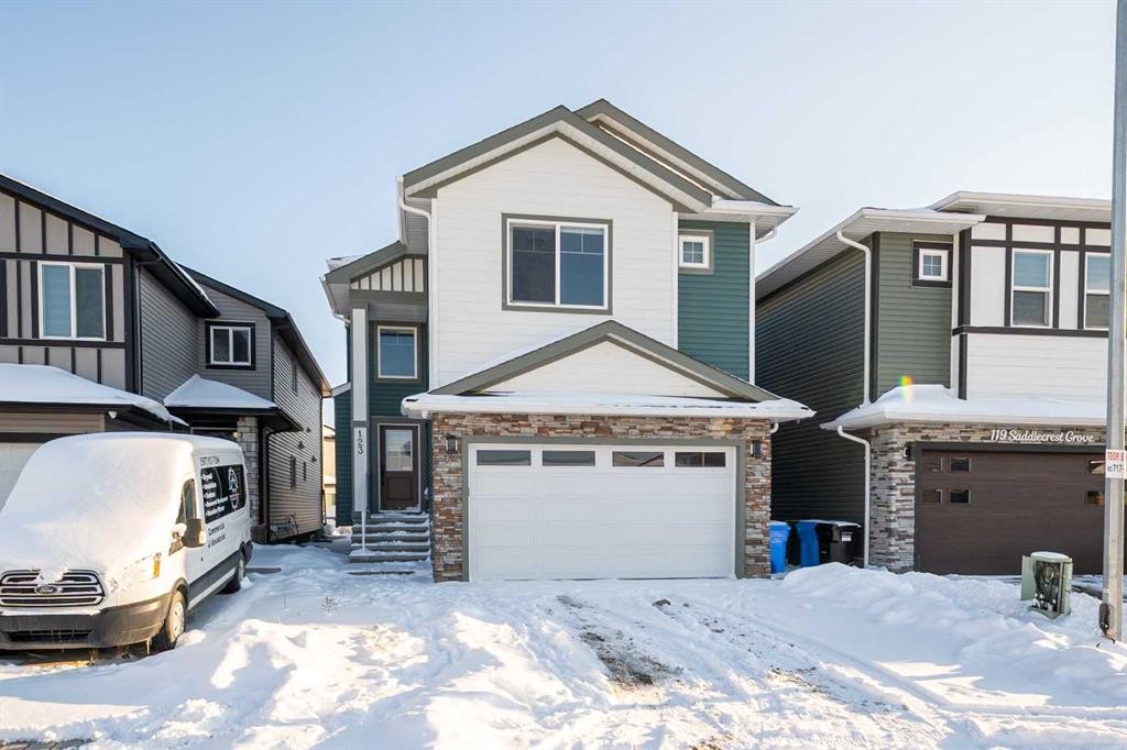 123 Saddlecrest Grove Ne, Calgary, AB - Outdoor With Facade