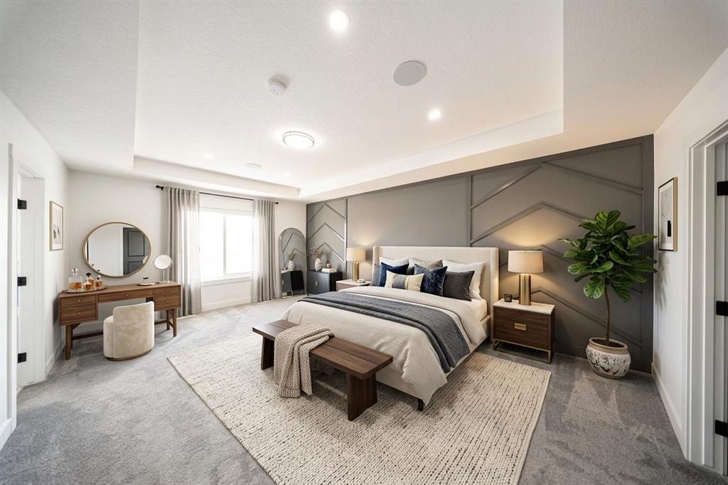 123 Saddlecrest Grove Ne, Calgary, AB - Indoor Photo Showing Bedroom
