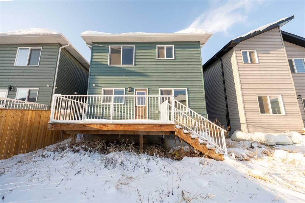 123 Saddlecrest Grove Ne, Calgary, AB - Outdoor With Deck Patio Veranda With Exterior