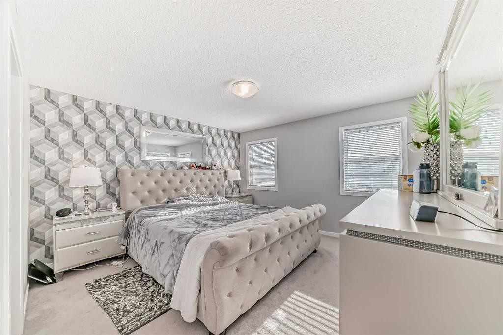 57 Cornerstone Manor Ne, Calgary, AB - Indoor Photo Showing Bedroom