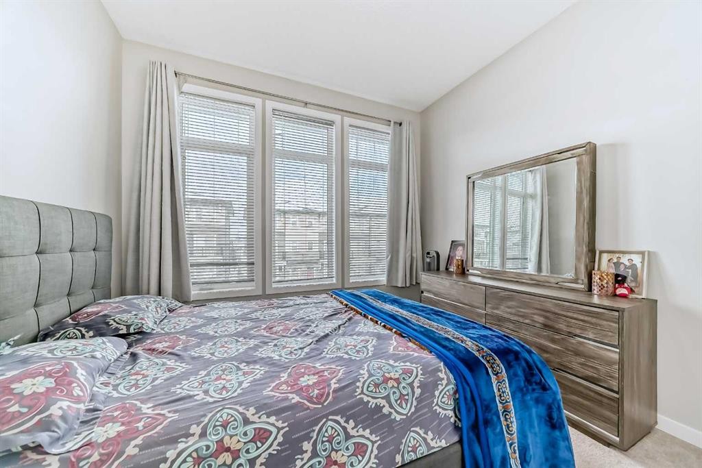 57 Cornerstone Manor Ne, Calgary, AB - Indoor Photo Showing Bedroom