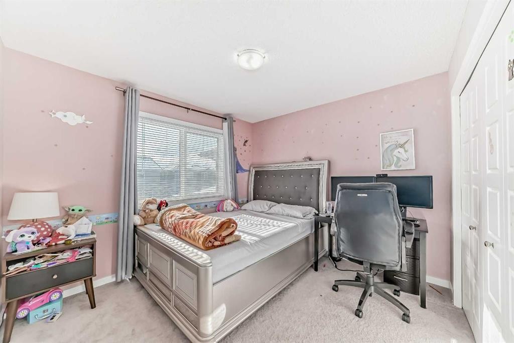 57 Cornerstone Manor Ne, Calgary, AB - Indoor Photo Showing Bedroom