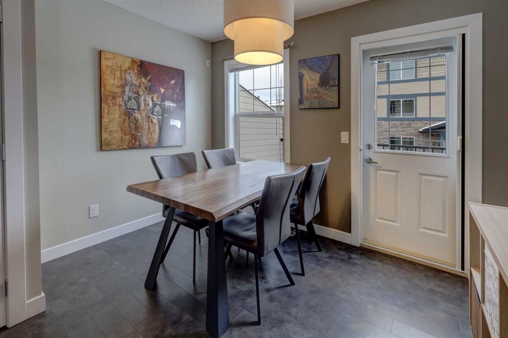 147 Panatella Hill, Calgary, AB - Indoor Photo Showing Dining Room