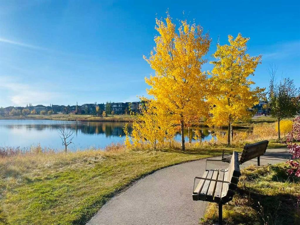 147 Panatella Hill, Calgary, AB - Outdoor With Body Of Water With View