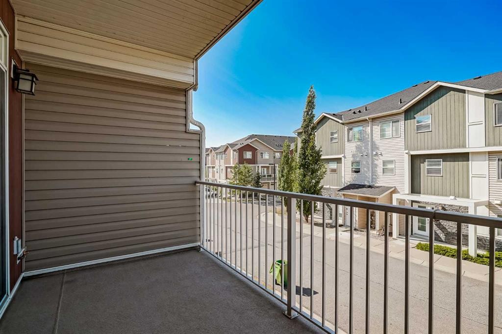 108 Redstone View Ne, Calgary, AB - Outdoor With Balcony With Exterior