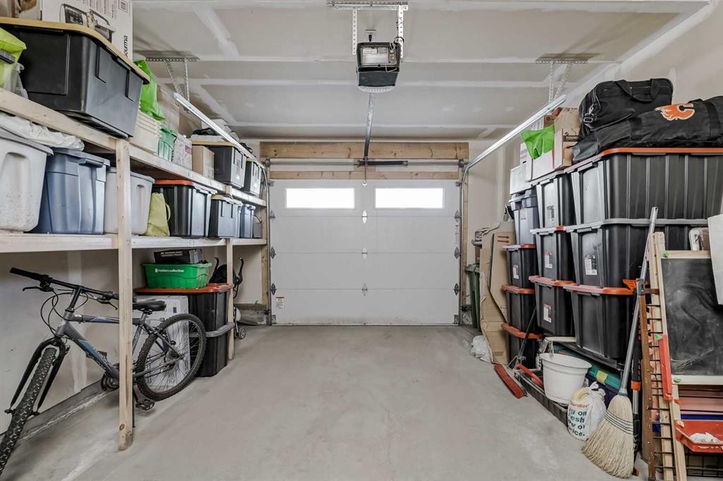 108 Redstone View Ne, Calgary, AB - Indoor Photo Showing Garage