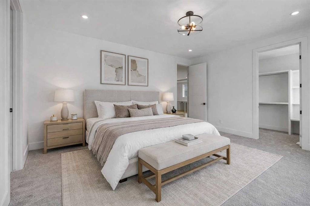 223 Kinniburgh Loop, Chestermere, AB - Indoor Photo Showing Bedroom