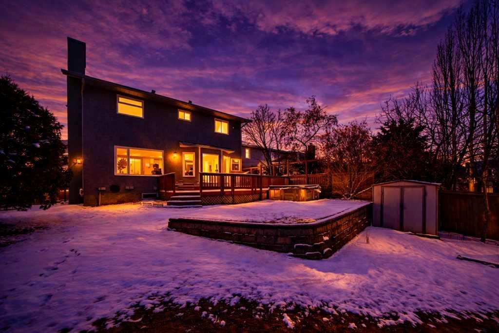 256 Riverside Mews Se, Calgary, AB - Outdoor With Deck Patio Veranda