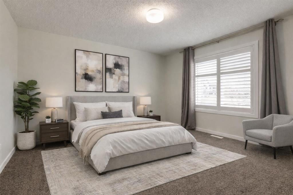 28 Masters Link Se, Calgary, AB - Indoor Photo Showing Bedroom