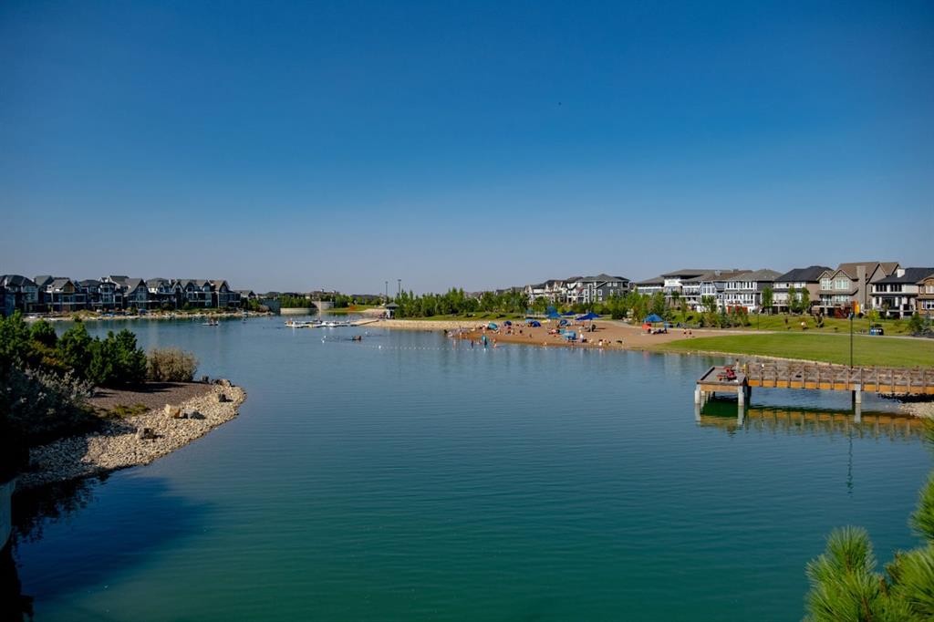 28 Masters Link Se, Calgary, AB - Outdoor With Body Of Water With View