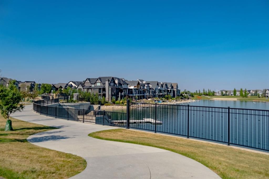 28 Masters Link Se, Calgary, AB - Outdoor With Body Of Water