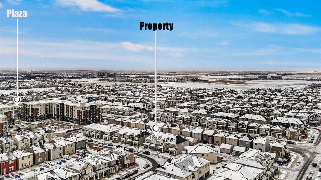 214 Cityside Grove Ne, Calgary, AB - Outdoor With View