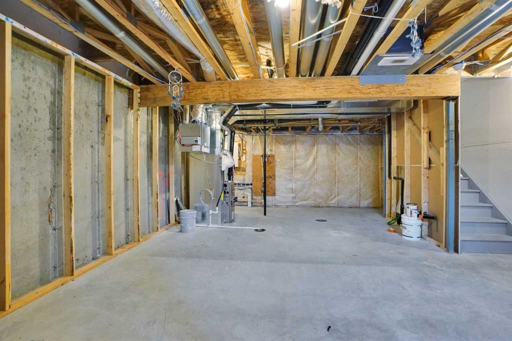 214 Cityside Grove Ne, Calgary, AB - Indoor Photo Showing Basement
