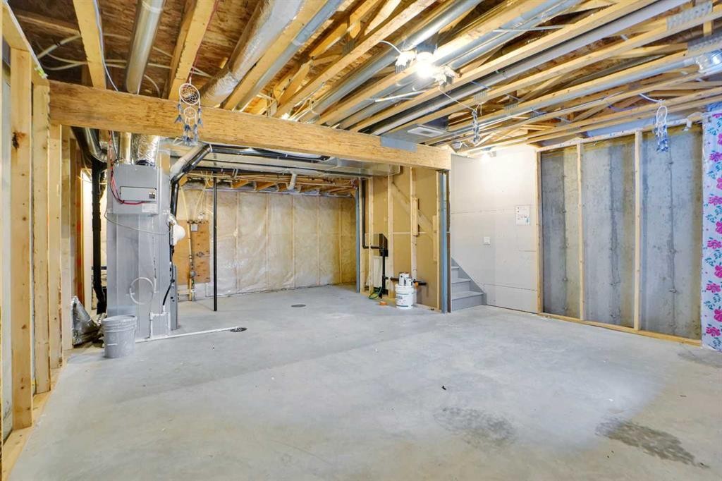 214 Cityside Grove Ne, Calgary, AB - Indoor Photo Showing Basement