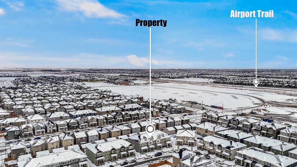 214 Cityside Grove Ne, Calgary, AB - Outdoor With View