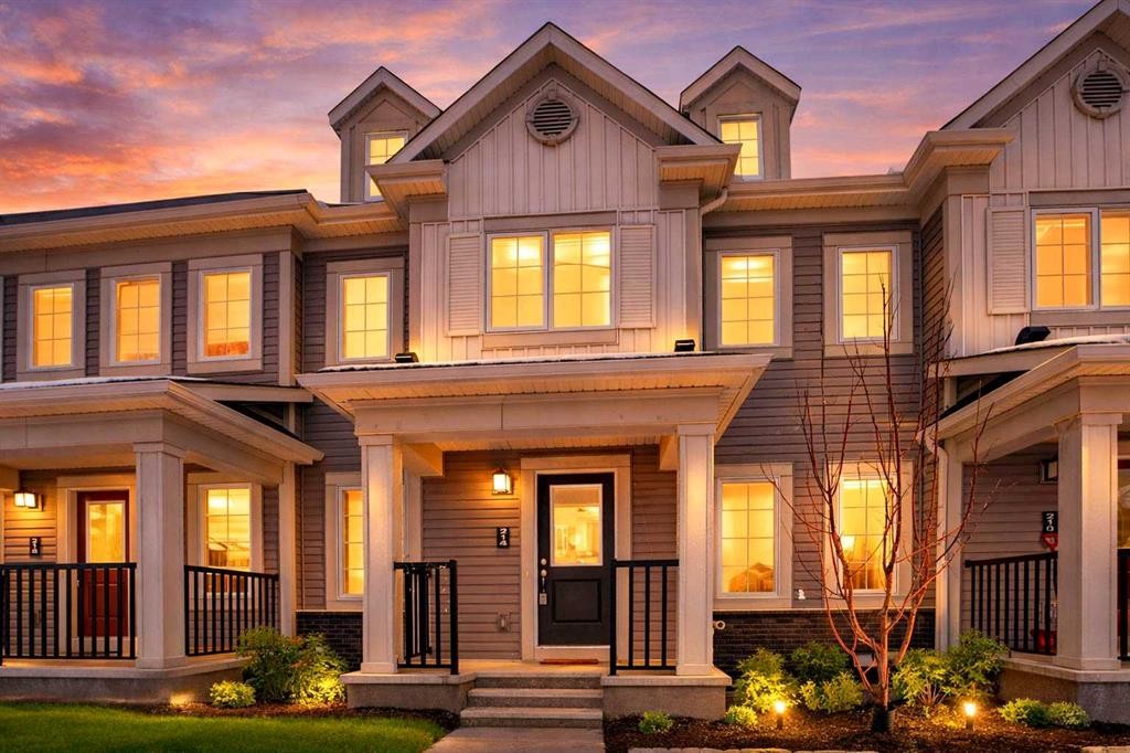 214 Cityside Grove Ne, Calgary, AB - Outdoor With Deck Patio Veranda With Facade