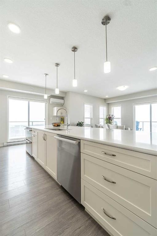 429-20 Seton Park Se, Calgary, AB - Indoor Photo Showing Kitchen With Upgraded Kitchen