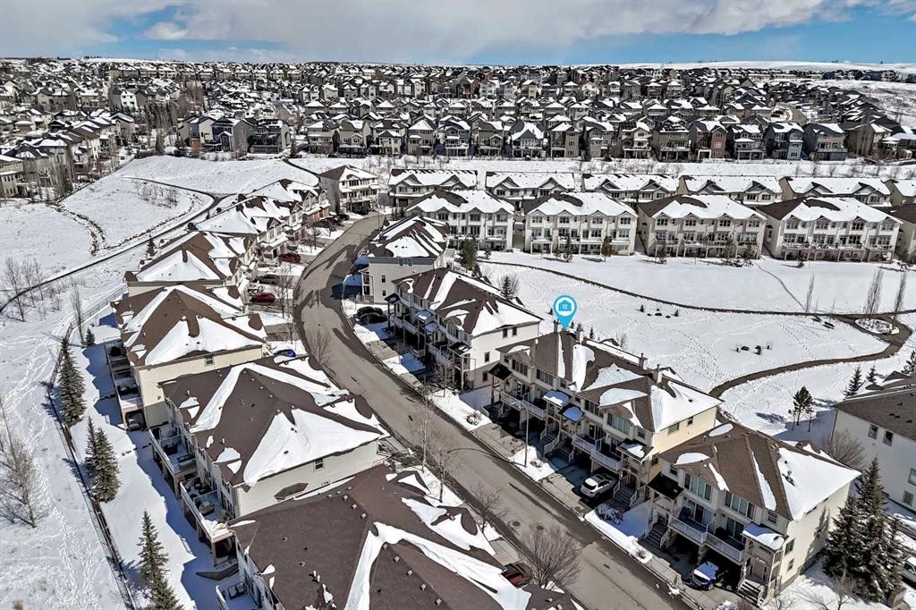296 Sunset Point, Cochrane, AB - Outdoor With View
