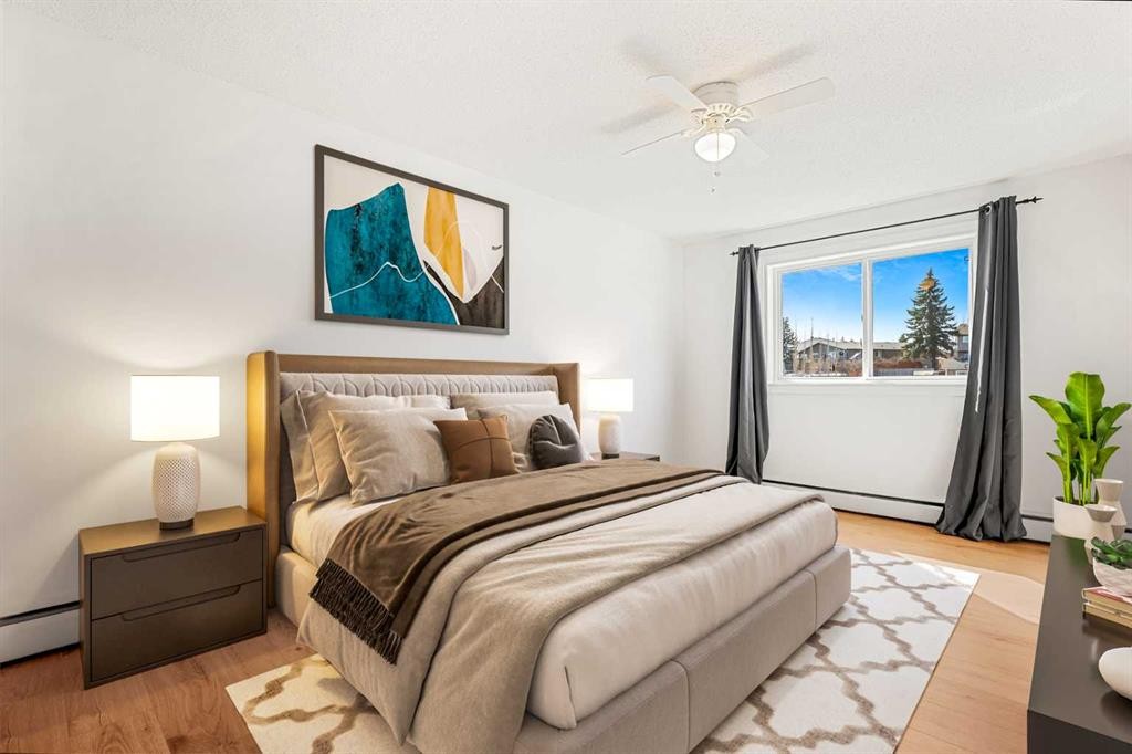 41-3809 45 Street Sw, Calgary, AB - Indoor Photo Showing Bedroom
