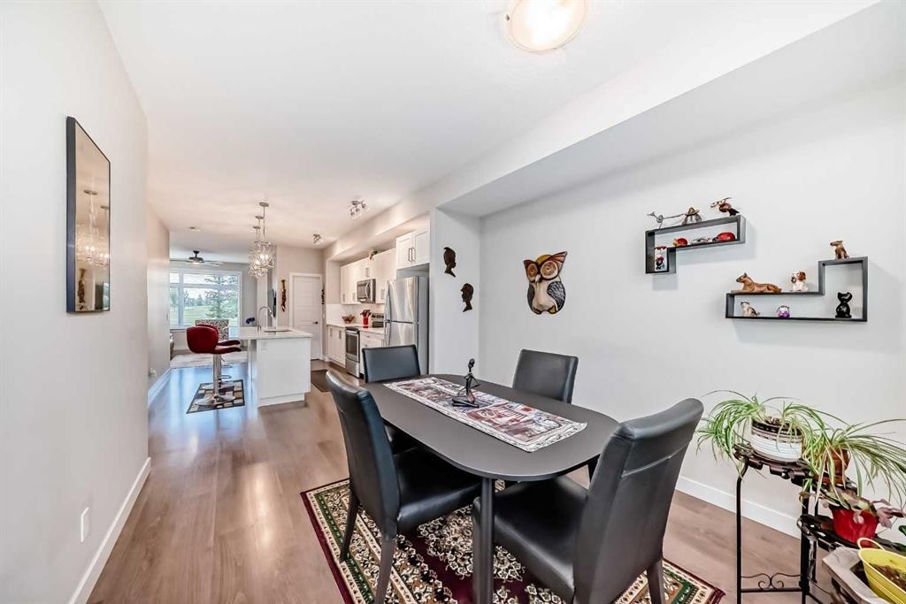 342 Redstone Boulevard Ne, Calgary, AB - Indoor Photo Showing Dining Room