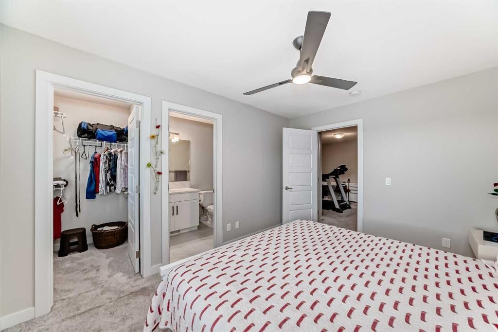 342 Redstone Boulevard Ne, Calgary, AB - Indoor Photo Showing Bedroom