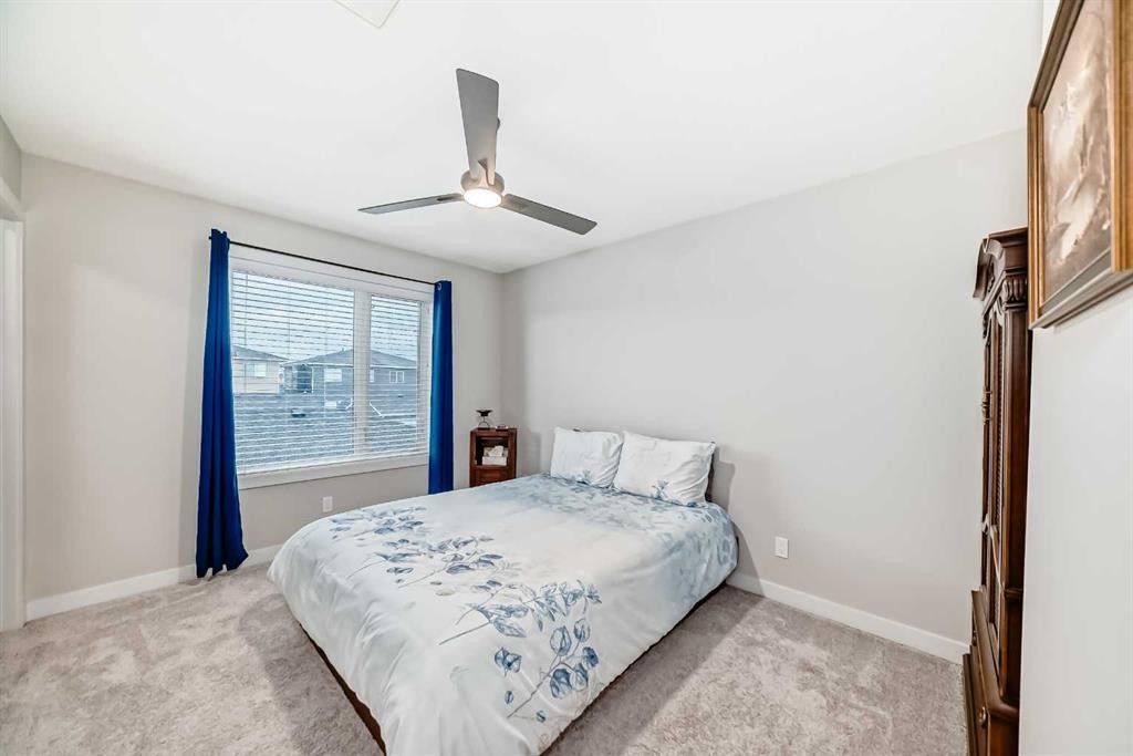 342 Redstone Boulevard Ne, Calgary, AB - Indoor Photo Showing Bedroom