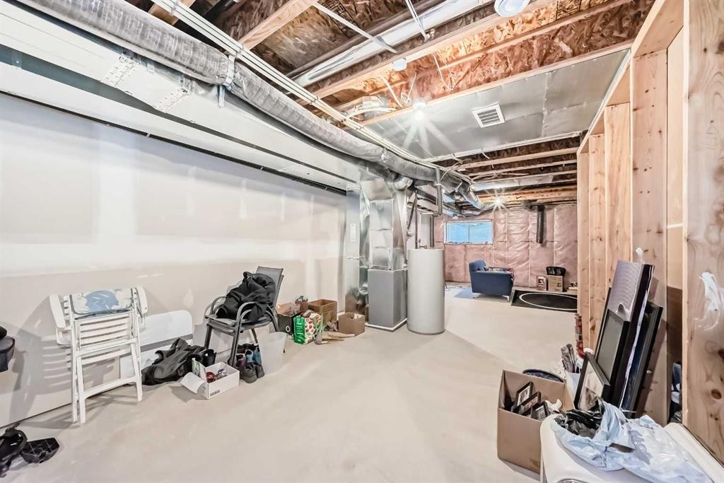 342 Redstone Boulevard Ne, Calgary, AB - Indoor Photo Showing Basement