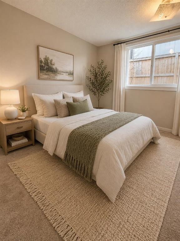 92 Queen Isabella Close Se, Calgary, AB - Indoor Photo Showing Bedroom