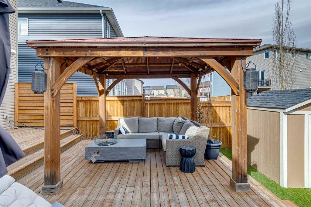44 Legacy Landing Se, Calgary, AB - Outdoor With Deck Patio Veranda With Exterior