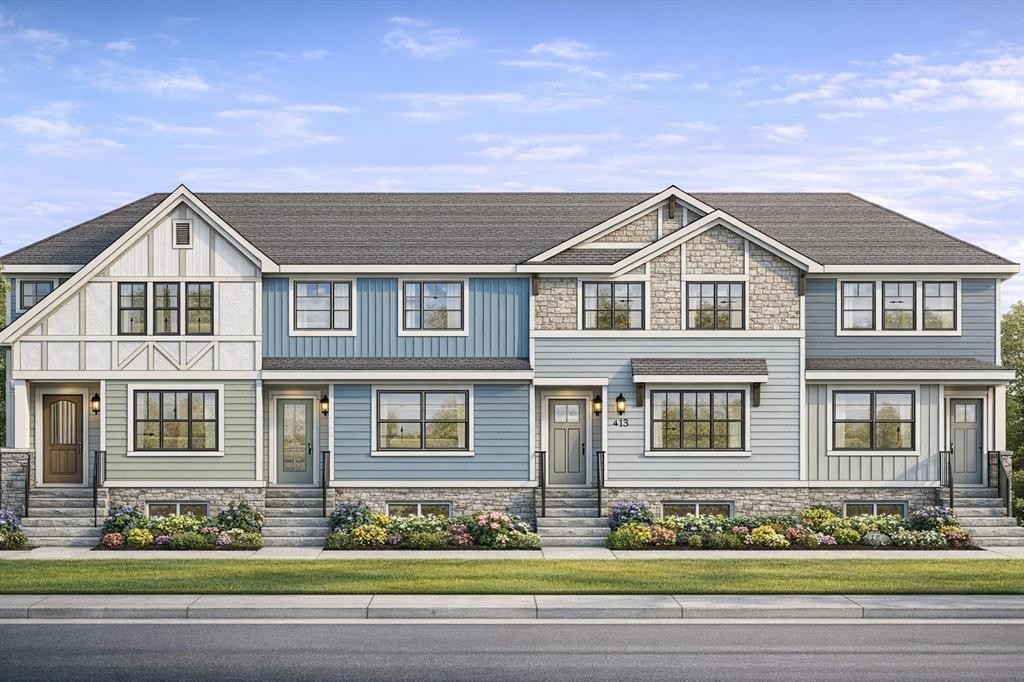 154 Waterford Road, Chestermere, AB - Outdoor With Facade