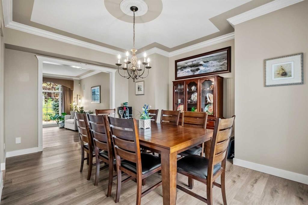 136 Patrick View Sw, Calgary, AB - Indoor Photo Showing Dining Room