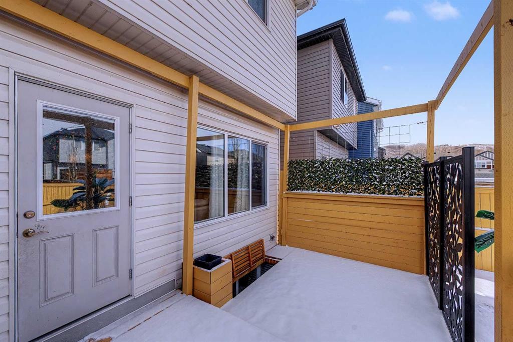 80 Chaparral Valley Crescent Se, Calgary, AB - Outdoor With Deck Patio Veranda With Exterior
