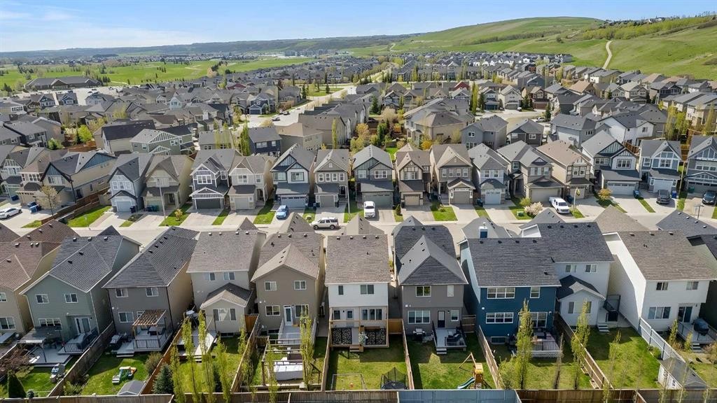 80 Chaparral Valley Crescent Se, Calgary, AB - Outdoor With View