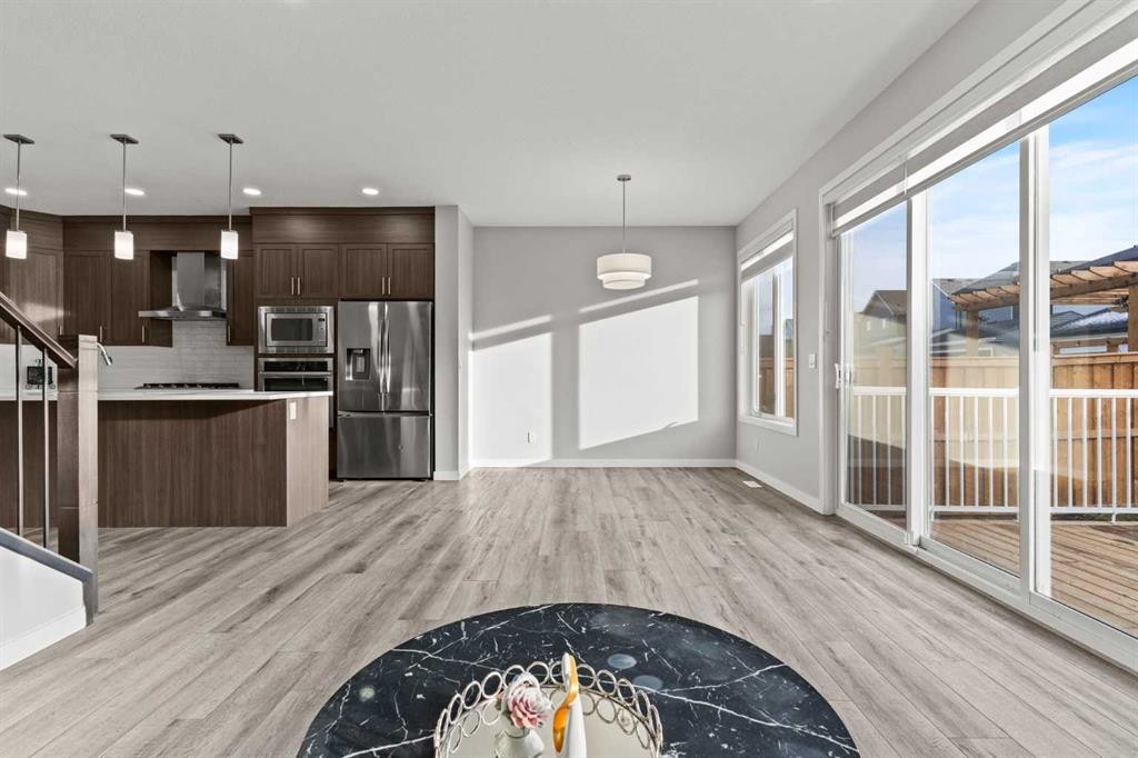 109 Mallard Grove Se, Calgary, AB - Indoor Photo Showing Kitchen With Stainless Steel Kitchen