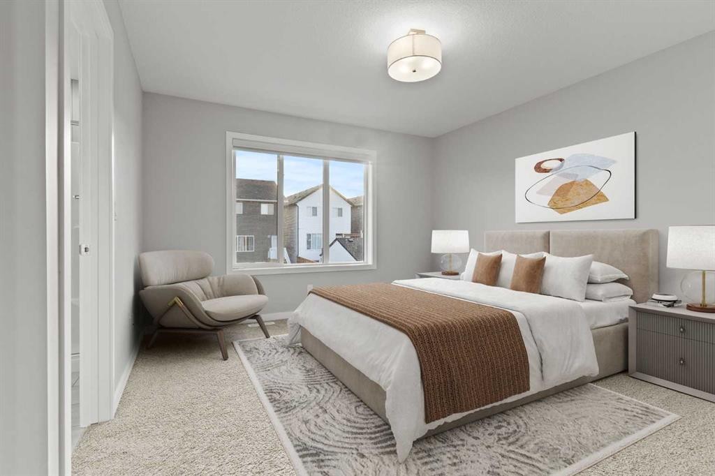 109 Mallard Grove Se, Calgary, AB - Indoor Photo Showing Bedroom