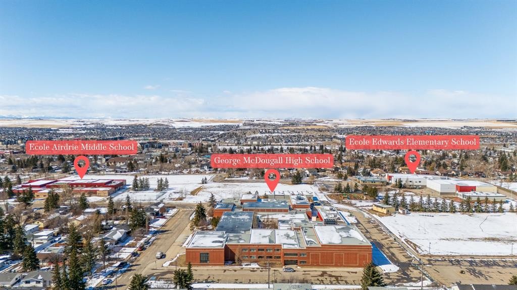 36 Alpine Crescent Se, Airdrie, AB - Outdoor With View