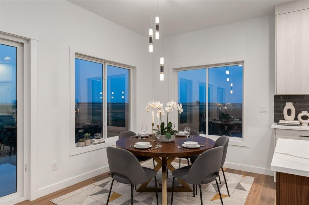 232 Red Tail Ridge Se, High River, AB - Indoor Photo Showing Dining Room
