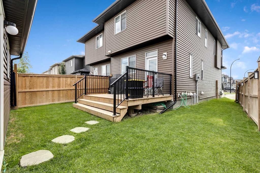 46 Creekstone Path Sw, Calgary, AB - Outdoor With Deck Patio Veranda
